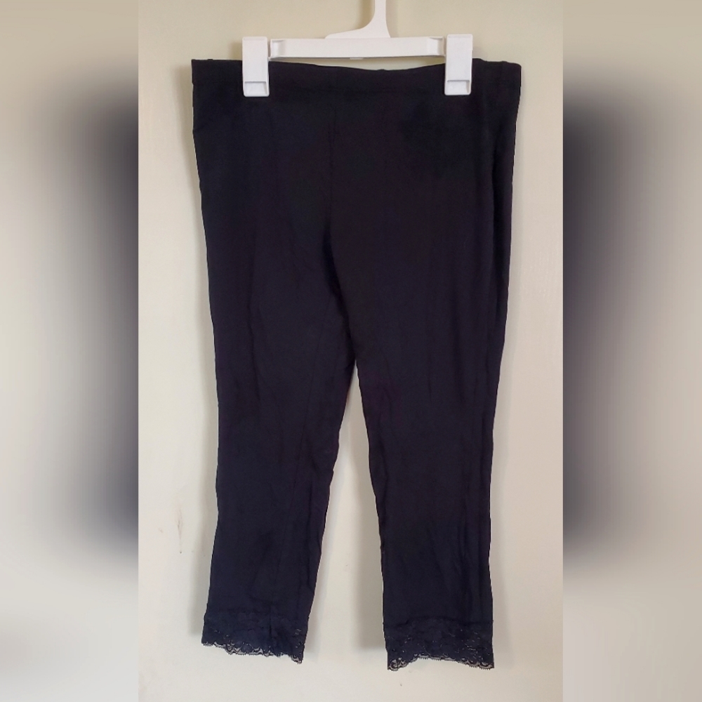 Miley Cyrus & Max Azria Black Leggings Large